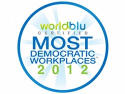 PAI Certified on the WorldBlu List of Most Democratic Workplaces 2012
